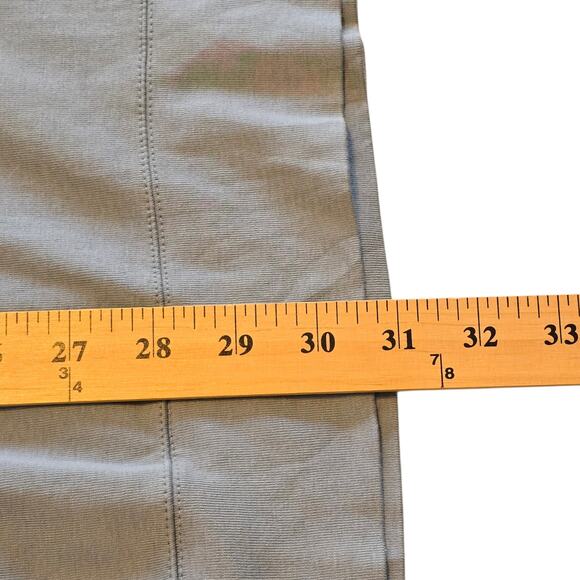 J. Jill 100% Pima Cotton Turtleneck Longline Tunic Top Womens XL Dusty Blue - Picture 9 of 9